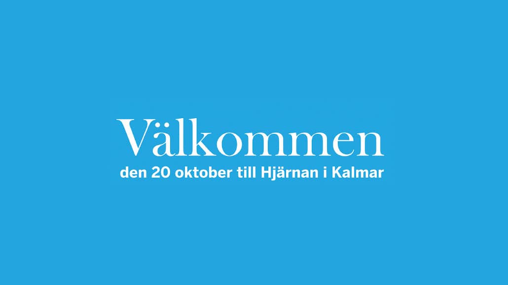 Strokeföreningen och SRF inbjuder till seminarium